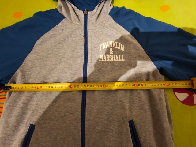 Sudadera Franklin & Marshall Reversible Azul