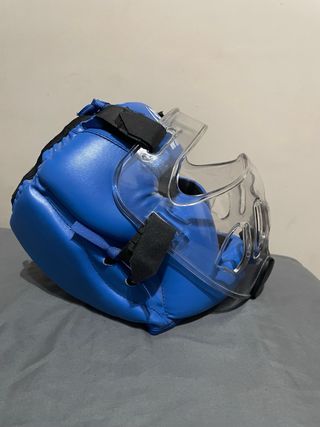 Casco artes marciales Wansda azul