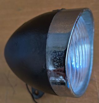 Faro e fanale posteriore bici vintage