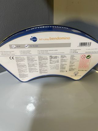 Juego de mesa bendomino domino 
