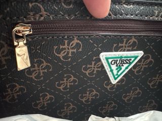 Bolso Guess Marrón y Dorado Nuevo