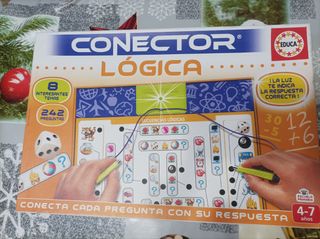 Juego Conector Lógica Educa 8 Temas 242 Preguntas