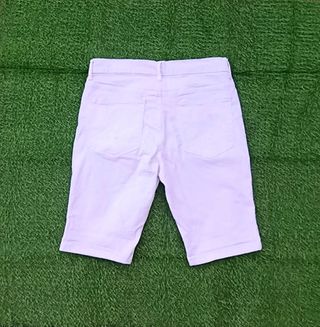Pantalones cortos vaqueros blancos Denim Talla M