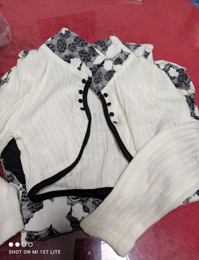 Conjunto 3 piezas niña estampado floral