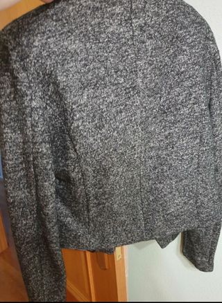 Traje Mango Negro y Gris
