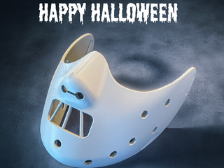 Máscara de Hannibal Lecter – Disfraz Halloween