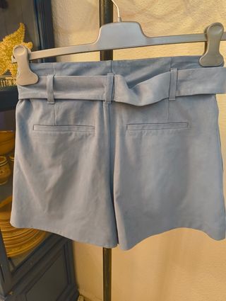 Shorts Zara azul talle M
