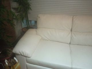 Sofá Cama Polipiel Blanco