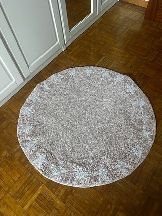 Alfombra redonda infantil lavable de 100 cm