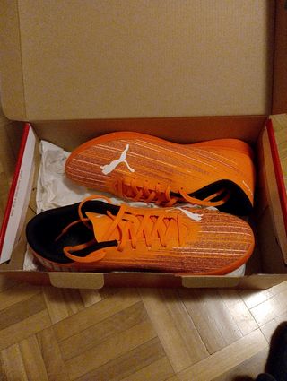 Zapatillas Fútbol Sala Puma Naranja