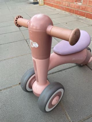 Bici de aprendizaje Kinderkraft rosa