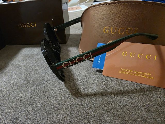 Gafas de sol Gucci Mujer Marrón y Dorado