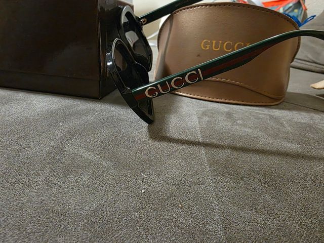 Gafas de sol Gucci Mujer Marrón y Dorado