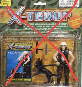 Gijoe Gi joe bootleg Law Extreme Troop X-Troop