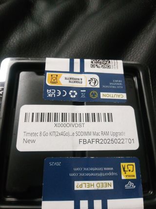 TIMETEC 8GB DDR3 1066MHz para Mac
