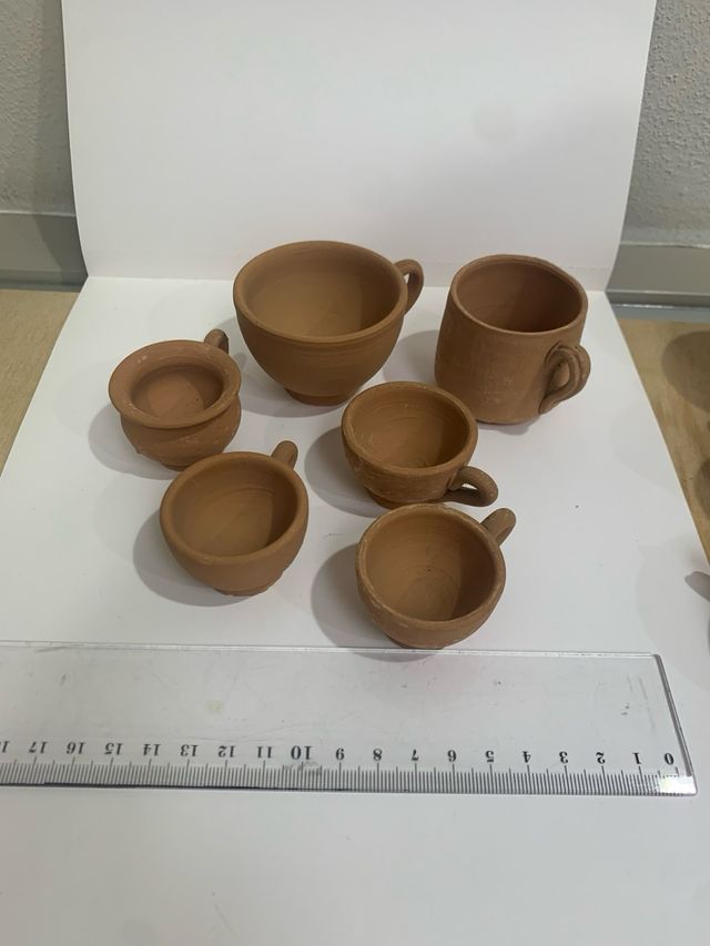 Set 6 vasetti terracotta