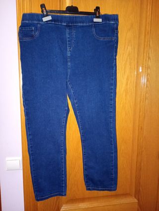 Pantalón vaquero mujer azul