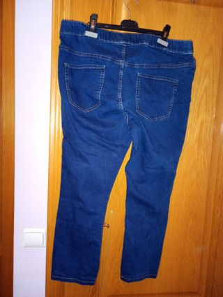 Pantalón vaquero mujer azul