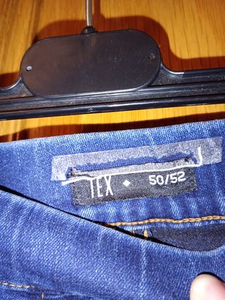 Pantalón vaquero mujer azul