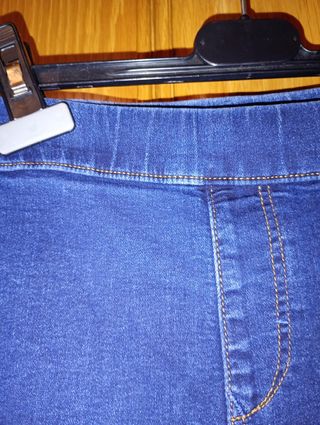 Pantalón vaquero mujer azul