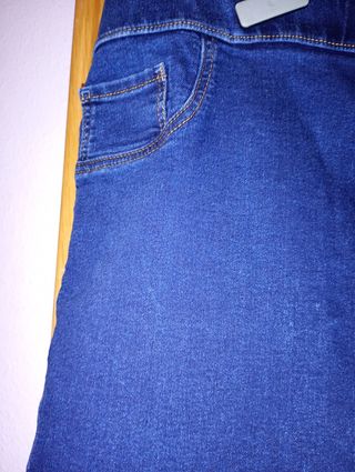 Pantalón vaquero mujer azul