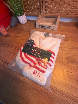 Jersey Polo Ralph Lauren Bandera USA Talla M