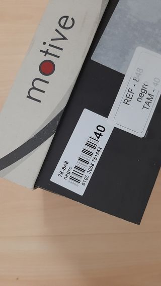 Zapatos de vestir negros de hombre Motive