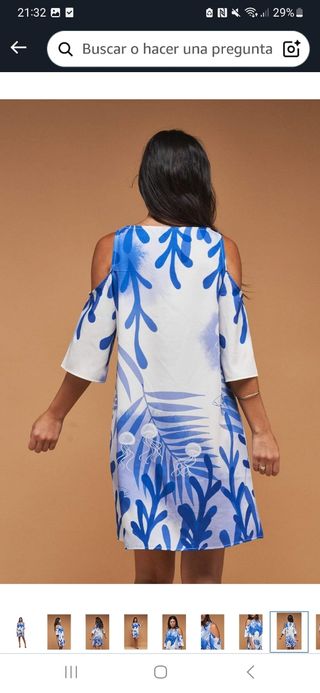 Vestido Anabel Lee Talla M sin etiqeta nunca usado