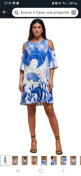 Vestido Anabel Lee Talla M sin etiqeta nunca usado
