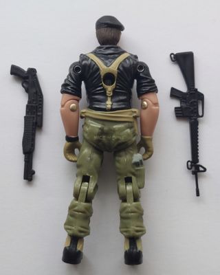 Gijoe Gi joe Flint v10 comic pack con ficha