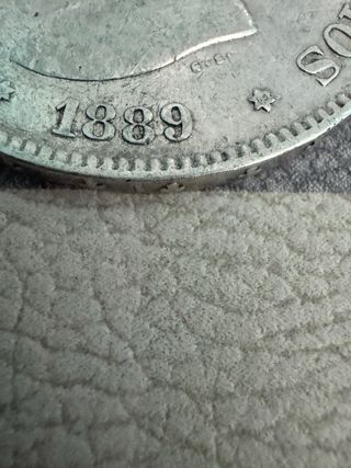 5 Pesetas 1889 *89
