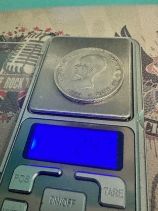 5 Pesetas 1889 *89
