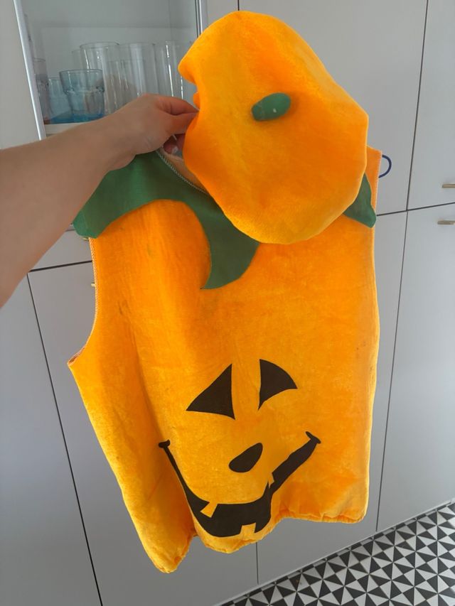 Disfraz Calabaza Halloween  Talla 3 Infantil