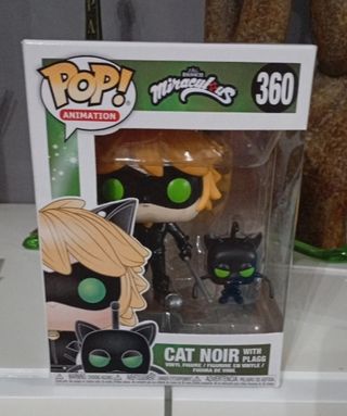 Funko Pop! Cat Noir con Plagg 360