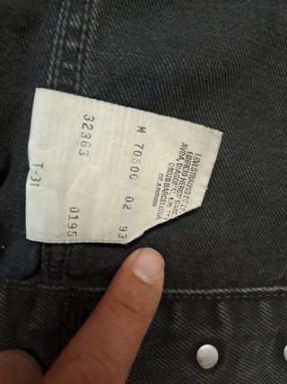 Cazadora Vaquera Levi's Hombre Azul