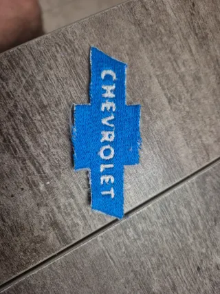 Parche Bordado Chevrolet Azul