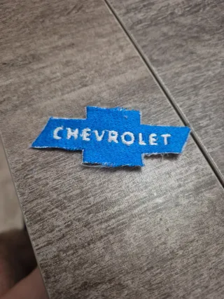 Parche Bordado Chevrolet Azul