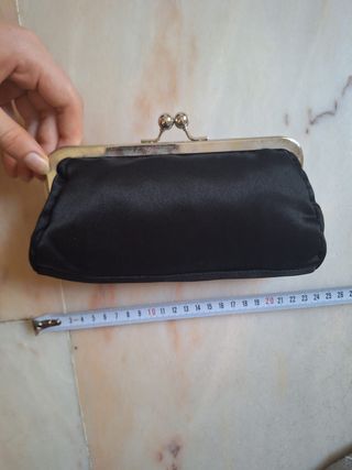 Bolso de mano negro