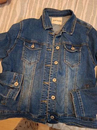 Chaqueta vaquera azul