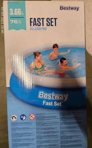 Piscina Bestway Fast Set 3.66m