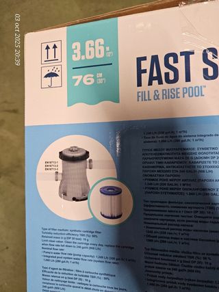 Piscina Bestway Fast Set 3.66m