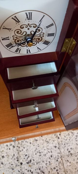 Joyero Reloj Decorativo