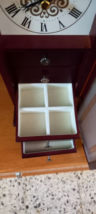 Joyero Reloj Decorativo