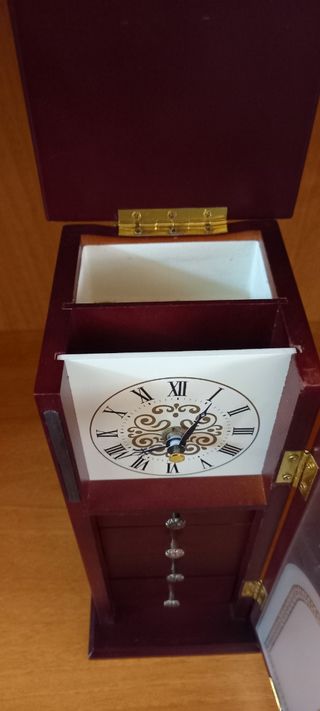 Joyero Reloj Decorativo