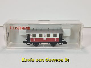 Escala N - Coche de viajeros 2a tren alpino PZB 