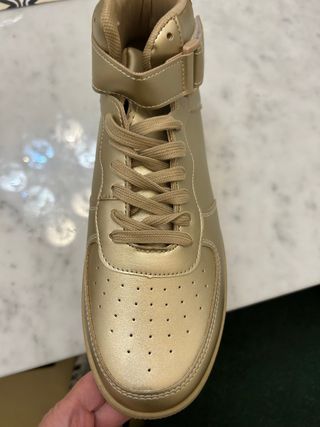 Scarpe da ginnastica uomo oro