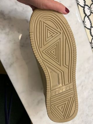 Scarpe da ginnastica uomo oro