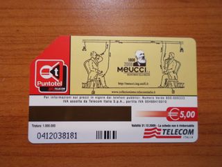 Scheda Telefonica Telecom Italia Meucci