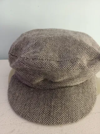 Gorra Irlandesa Marrón y Gris