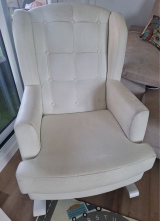 Sillón Mecedora Blanco 